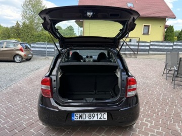 Nissan Micra IV Hatchback 5d 1.2 80KM 2011 Nissan Micra TYLKO 134tyśkm 1WŁAŚCICIEL 1.2B CLIMATRONIC 2011 ZADBANA Tekna, zdjęcie 34