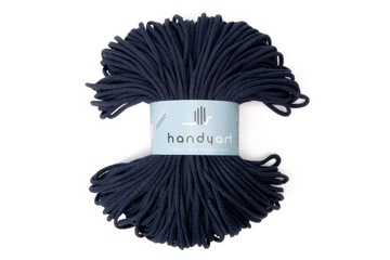 Sznurek do makramy pleciony denim 5mm 100m PREMIUM