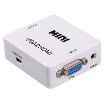 Преобразователь изображения с разъема VGA на адаптер сигнала HDMI Адаптер D-Sub MINI