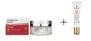 SESDERMA zestaw DAESES Krem + C-VIT Kontur oczu