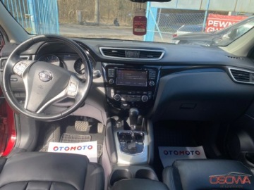 Nissan Qashqai II Crossover 1.2 DIG-T 115KM 2017 Nissan Qashqai 1.2i turbo full opcja ledy kamery 360 skory Navi bezwypadk, zdjęcie 27