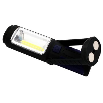 LAMPA WARSZTATOWA COB LED ROBOCZA Z MAGNESEM 3xAA