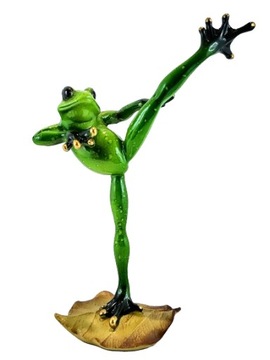FIGURKA ŻABA KARATE DWA WZORY