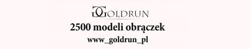 POLEROWANE ZŁOTE OBRĄCZKI ŚLUBNE 4MM Z CYRKONIĄ GOLDRUN