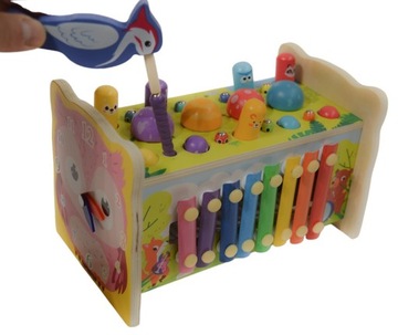 ДЕРЕВЯННЫЙ СОРТИРОВОЧНЫЙ КУБИК КУЛМЕР ИГРА-ГОЛОВОЛОМКА БЛОКИ МОНТЕССОРИ СОУ