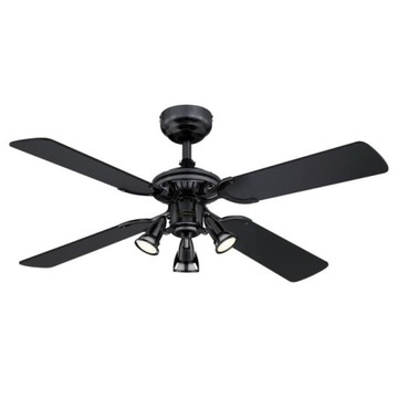 Wentylator Sufitowy PRINCESS EURO czarny 105cm