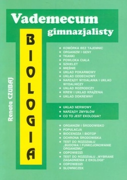Vademecum gimnazjalisty. Biologia. Renata Czubaj U