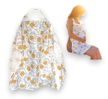 Жесткий шарф для кормления, чехол с окошком, бамбуковый чехол + футляр.