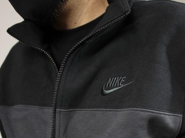 Nike dres męski komplet BLUZA + SPODNIE BAWEŁNA CIEPŁY sportowy