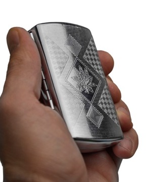 МЕТАЛЛИЧЕСКИЙ ПОРТСИГАР НА 12 СИГАРЕТ ТАРЕЛКА ПОРТСИГАР В ПОДАРОК