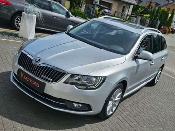 Skoda Superb II Outdoor 1.6 TDI CR DPF 105KM 2015 Skoda Superb ___Platinum___BiXenon LED Navi Kamera Panorama___Gwarancja___, zdjęcie 22