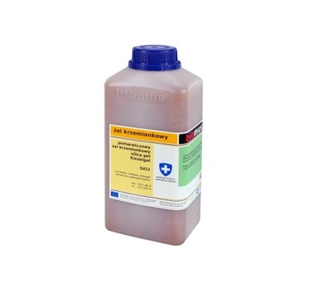 ŻEL krzemionkowy SILICA GEL pomarańczowy 1L BIOMUS granulki