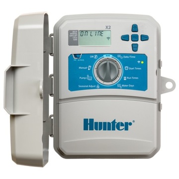 Sterownik zewnętrzny do systemów nawodnienia - Hunter X2 801i-E 8 sekcji
