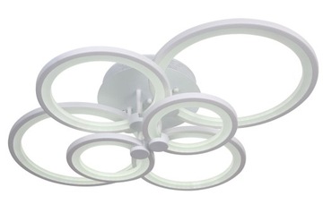 LAMPA SUFIT RING PLAFON okrąg żyrandol LED PILOT