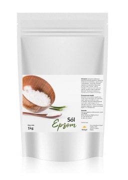 Siarczan magnezu sól do kąpieli gorzka epsom 1kg