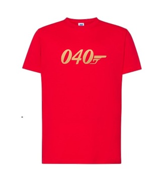 ФУТБОЛКА ДЛЯ НЕГО АГЕНТ БОНД 007 30 40 50 60 70 ПОДАРОК ​​НА ДЕНЬ РОЖДЕНИЯ