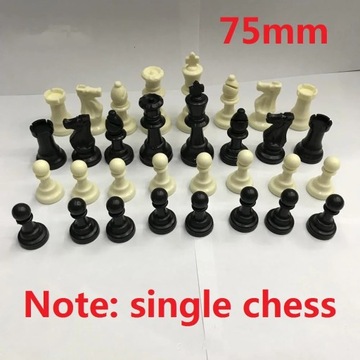 Wysokiej jakości gra w szachy król wysoki 95mm 75mm 65mm średniowieczne sz