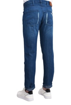 Spodnie EMPORIO ARMANI męskie jeansy straight W30