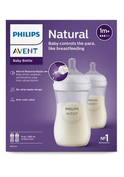 Набор бутылочек Philips Avent Natural Response, 260 мл, поток 3 SCY903/02