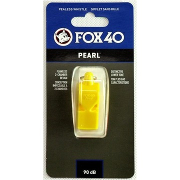 Gwizdek sędziowski FOX Pearl 90dB perła trenerski