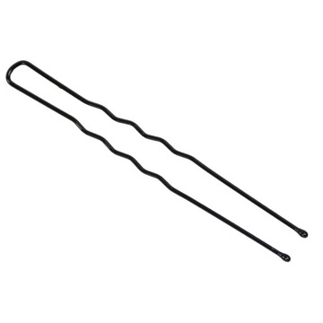 Wsuwki do włosów 7cm czarne zestaw 100 szt