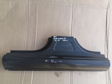 PRÓG SŁUPEK SKODA OCTAVIA 3 III 2012-19 PRAWY