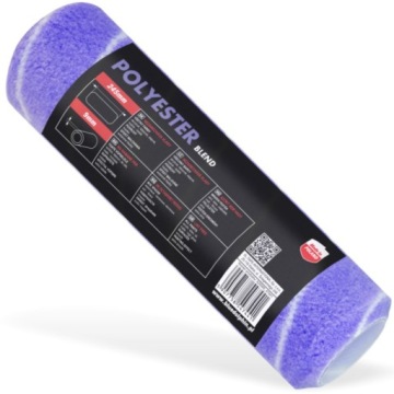 Малярный валик 25 см ДЛЯ ПОКРАСКИ СТЕН, ПОТОЛКОВ, Водонепроницаемые Краски, Лаки, ЗА Ш