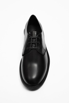 ZARA MAN CZARNE BUTY WIZYTOWE SKÓRA 44 WIOSNA