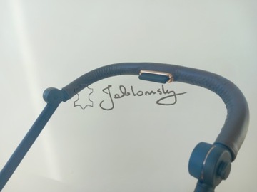 Кожаный чехол на ручку коляски Cybex Mios 2, шнурованный вариант