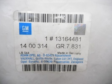 13164481KRATKA NÁRAZNÍKU PŘEDNÍ OPEL VECTRA C