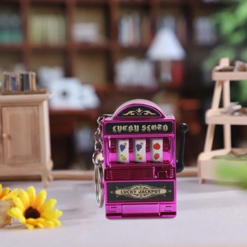 Mini automat do gier brelok do torby festiwalowej zawieszka nowość owocowy