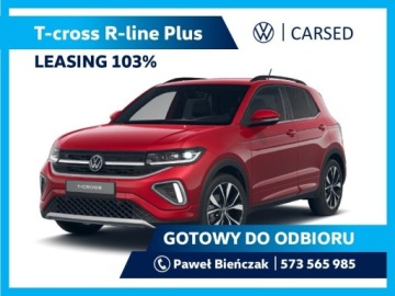 Volkswagen T-Cross SUV Facelifting 1.5 TSI 150KM 2026 Volkswagen T-Cross R-Line Plus 1.5 TSI 150 KM DSG