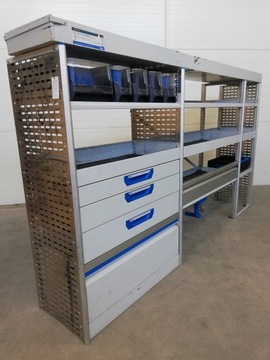 Regał zabudowa serwisowa półki Sortimo Crafter Sprinter