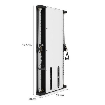 ДВОЙНЫЕ ТРЕНИРОВОЧНЫЕ НАСТЕННЫЕ ВОРОТА СО СТЕНКОЙ BS302 КОММЕРЧЕСКИЙ HMS SPORT