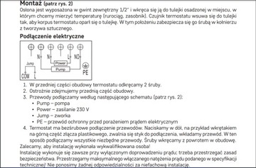 EMOS P5686 - Термостат с погружным зондом