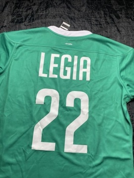 Оригинальная новая футболка LEGIA WARSAW RUGBY ADIDAS, размер XXL