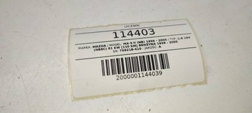 PŘÍSTROJOVÁ DESKA BUDÍKY MAZDA MX5 II 1.6 16V BENZÍN EVROPA 769218410