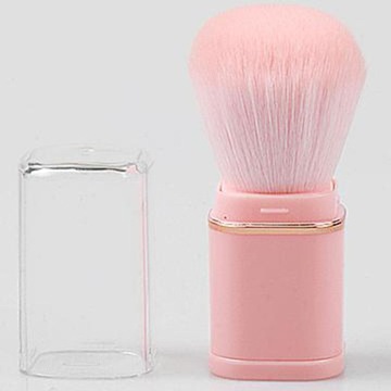 Портативная выдвижная кисть для макияжа с чехлом.