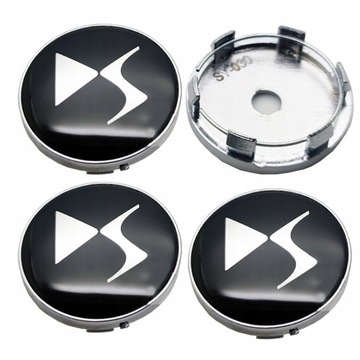 4x DEKLE DEKIELKI KAPSLE DO FELG 60mm CITROEN DS