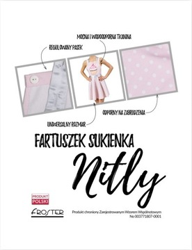 ФАРТУК ПЛАТЬЕ КУХОННЫЙ ФАРТУК ЭЛЕГАНТНЫЙ