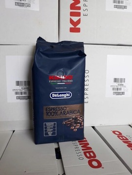 Кофе в зернах Kimbo Delonghi 100% Арабика 1кг.