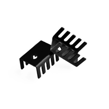 Radiator czerniony TO-220 19*14*10 4 sztuki