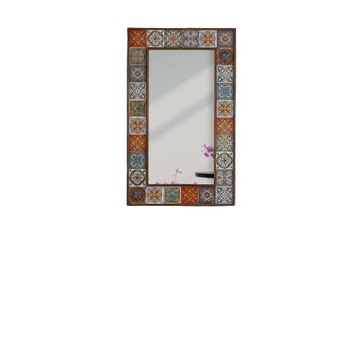 Lustro ścienne z ceramiki 60x100