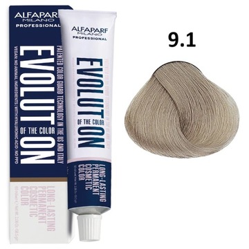 ALFAPARF EVOLUTION OF THE COLOR ПРОФЕССИОНАЛЬНАЯ КРАСКА ДЛЯ ВОЛОС 9.1 60МЛ
