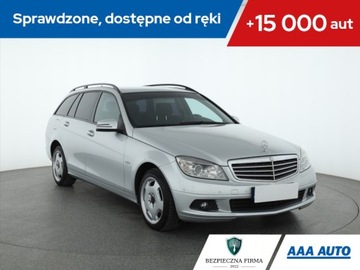 Mercedes Klasa C W204 Kombi T204 1.8 180 CGI BlueEFFICIENCY 156KM 2010 Mercedes C C 180 Kompressor, 1. Właściciel