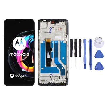 WYŚWIETLACZ LCD MOTOROLA EDGE 20 LITE RAMKA INCELL