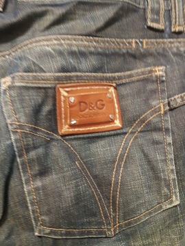 Spodnie jeansowe Dolce&Gabbana vintage jeans 31