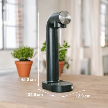 Карбонатор Brita SodaOne черный + бутылка + баллон