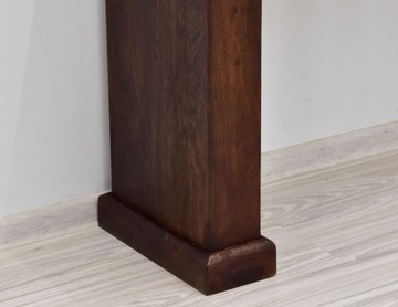 Колониальная консоль, массив дерева, индийский палисандр, ручная резьба.