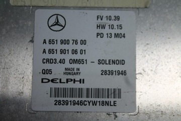 JEDNOTKA MOTORU A6519007600 W246 1.8 CDI 11-